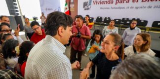 RECIBIÓ CARLOS PEÑA ORTIZ A LA PRESIDENTA CLAUDIA SHEINBAUM PARDO Y AL GOBERNADOR AMÉRICO VILLARREAL ANAYA EN REYNOSA