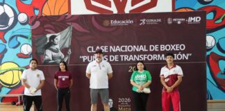 SE ACTIVÓ REYNOSA CON CLASE NACIONAL DE BOXEO “PUÑOS DE TRANSFORMACIÓN 2026”