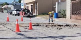 REHABILITÓ SERVICIOS PÚBLICOS CALLES DE TRES SECTORES DE REYNOSA