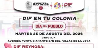 ACERCARÁ DIF-REYNOSA SERVICIOS GRATUITOS A VECINOS DE VILLAS DE LA JOYA