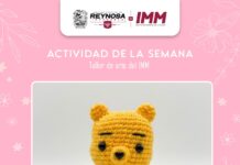 IMPARTIRÁ INSTITUTO DE LA MUJER DE REYNOSA TALLER DE TEJIDO “WINNIE POOH”