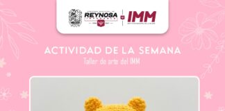 IMPARTIRÁ INSTITUTO DE LA MUJER DE REYNOSA TALLER DE TEJIDO “WINNIE POOH”