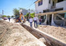 REHABILITA GOBIERNO DE CARLOS PEÑA ORTIZ RED DE ALCANTARILLADO EN FRACCIONAMIENTO REYNOSA