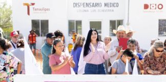 ARRANCA CONSTRUCCIÓN DE TECHUMBRE EN DISPENSARIO MÉDICO DE LUIS ECHEVERRÍA