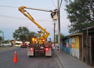REHABILITÓ GOBIERNO DE REYNOSA ALUMBRADO EN BULEVAR LAS FUENTES Y BALCONES DE ALCALÁ