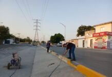 REFUERZAN SEÑALIZACIÓN VIAL Y MEJORAN IMAGEN URBANA EN REYNOSA