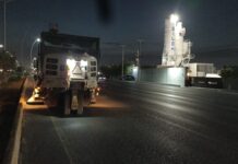 REALIZA SERVICIOS PÚBLICOS BARRIDO NOCTURNO DE AVENIDAS PRINCIPALES