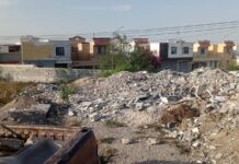 INTERVIENE VIGILANCIA AMBIENTAL POR DISPOSICIÓN IRREGULAR DE ESCOMBRO
