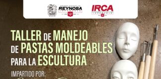 ABRE GOBIERNO DE CARLOS PEÑA ORTIZ REGISTRO PARA TALLER DE ESCULTURA