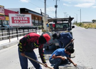 FORTALECE COMAPA SEGURIDAD VIAL CON INSTALACIÓN Y REEMPLAZO DE BROCALES