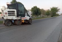 REALIZA MUNICIPIO JORNADA DE LIMPIEZA NOCTURNA EN BULEVARES HIDALGO Y LAS FUENTES, DE REYNOSA