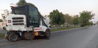REALIZA MUNICIPIO JORNADA DE LIMPIEZA NOCTURNA EN BULEVARES HIDALGO Y LAS FUENTES, DE REYNOSA
