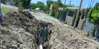 AMPLÍA COMAPA RED SANITARIA EN LA COLONIA TAMAULIPAS