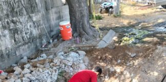 ATENDIÓ COMAPA FUGAS DE AGUA POTABLE EN RIBERAS DE RANCHO GRANDE