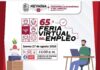 INVITA CARLOS PEÑA ORTIZ A PARTICIPAR EN LA 65.a FERIA VIRTUAL DEL EMPLEO