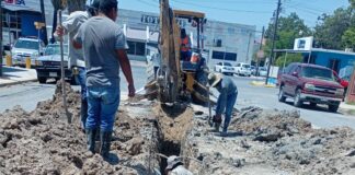 REALIZA COMAPA INSTALACIÓN DE TUBERÍA SANITARIA EN LA COLONIA RODRÍGUEZ