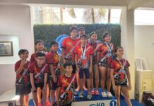 CON EL APOYO DEL GOBIERNO DE REYNOSA, EL EQUIPO DE NATACIÓN DEL IMD SUBE AL PODIO