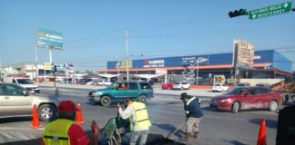 IMPARABLE MEJORA DE VIALIDADES CON LABOR DE BACHEO EN REYNOSA