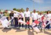 DiO ARRANQUÉ A NUEVA CANCHA DEPORTIVA DE LOMA BLANCA EL ALCALDE CARLOS PEÑA ORTIZ