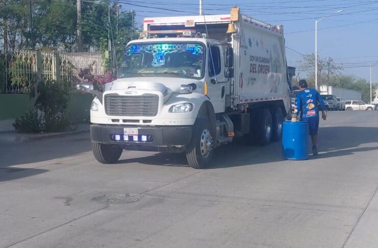 ATENDIÓ SERVICIOS PÚBLICOS LA RECOLECCIÓN MÁS DE 370 COLONIAS EN CINCO DÍAS