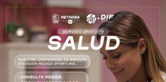 ATIENDE DIF-REYNOSA CON SERVICIOS MÉDICOS GRATUITOS PARA TODA LA FAMILIA