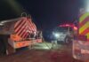 ATENDIERON BOMBEROS DE REYNOSA INCENDIO EN YONKE