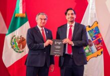 RINDIÓ ALCALDE CARLOS PEÑA ORTIZ SU SEGUNDO INFORME DE GOBIERNO ANTE EL GOBERNADOR AMÉRICO VILLARREAL ANAYA Y FAMILIAS REYNOSENSES