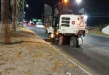 MANTIENE GOBIERNO DE REYNOSA VÍAS DE COMUNICACIÓN LIMPIAS Y SEGURAS