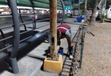 REFUERZA GOBIERNO DE REYNOSA SEGURIDAD VIAL CON TRABAJOS NOCTURNO