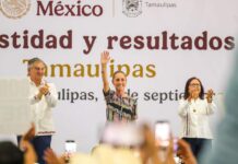 PRESENTE CARLOS PEÑA ORTIZ EN COMPARECENCIA DE LA PRESIDENTA CLAUDIA SHEINBAUM PARDO EN CIUDAD VICTORIA