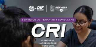 BRINDA CRI REYNOSA TERAPIAS PARA NIÑAS Y NIÑOS