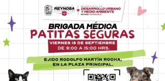 LLEVARÁ GOBIERNO DE CARLOS PEÑA ORTIZ BRIGADA PATITAS SEGURAS AL EJIDO RODOLFO MARTÍN ROCHA