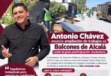 ANTONIO CHÁVEZ ANUNCIA AMPLIACIÓN DE TRABAJOS EN BALCONES DE ALCALÁ ANTE LA GRAN PARTICIPACIÓN CIUDADANA