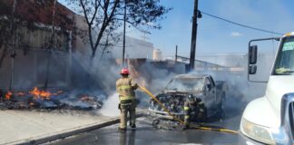 ATENDIÓ PCyB INCENDIOS DURANTE EL FIN DE SEMANA