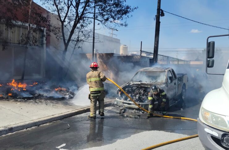 ATENDIÓ PCyB INCENDIOS DURANTE EL FIN DE SEMANA