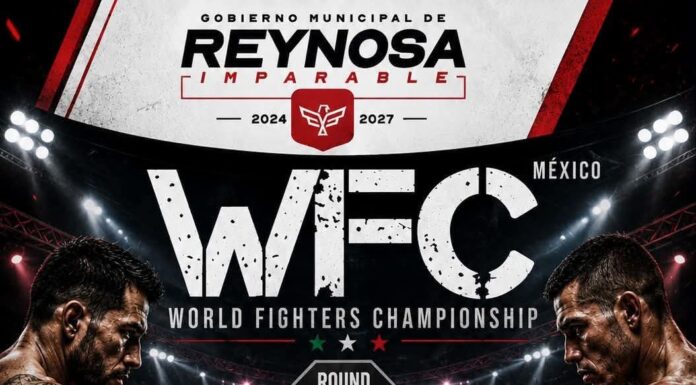 PRESENTAN LA CARTELERA DE LA WFC WORLD FIGHTERS CHAMPIONSHIPS EN REYNOSA