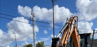 INICIA COMAPA REYNOSA REPARACIÓN DE CAÍDO EN LA COLONIA MARTE R. GÓMEZ