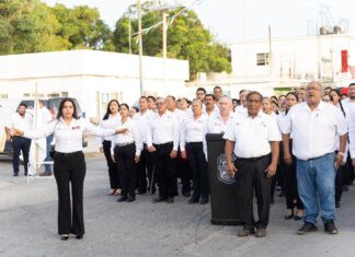 PRESIDE NATALY GARCÍA DÍAZ CEREMONIA CONMEMORATIVA DEL 216 ANIVERSARIO DEL INICIO DE LA LUCHA POR LA INDEPENDENCIA DE MÉXICO