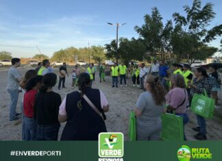 REYNOSA SE SIGUE PINTANDO DE VERDE, CRECE LA SIMPATÍA POR EL PARTIDO VERDE