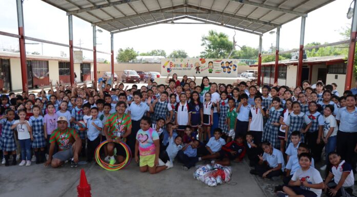 LLEGA “VIERNES IMPARABLE” A LAS ESCUELAS CON EL APOYO DEL GOBIERNO DE REYNOSA