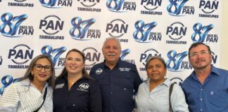 PAN DE TAMAULIPAS CONMEMORA 87 ANIVERSARIO CON PRESENCIA DE LOS 43 MUNICIPIOS