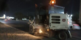 REFUERZAN LIMPIEZA NOCTURNA DE VIALIDADES EN REYNOSA