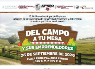 INVITA CARLOS PEÑA ORTIZ A “DEL CAMPO A TU MESA Y SUS EMPRENDEDORES” ESTE SÁBADO EN LA PLAZA PRINCIPAL