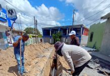 INICIÓ COMAPA REHABILITACIÓN DE DRENAJE SANITARIO EN LA COLONIA GARCÍA ROJAS