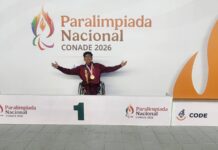 PARATLETA REYNOSENSE SE VISTE DE ORO Y PLATA EN LAS PARALIMPIADAS NACIONALES CONADE