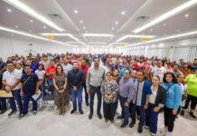 ENTREGÓ CARLOS PEÑA ORTIZ APOYOS DIRECTOS A TRABAJADORES DE MAQUILADORAS CON SUBSIDIO DEL AGUA