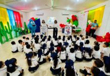 LLEVA COMAPA MENSAJE DE CUIDADO DEL AGUA AL JARDÍN DE NIÑOS ENRIQUETA PEREIRA
