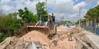 ELEVA GOBIERNO DE CARLOS PEÑA ORTIZ SEGURIDAD DE INFRAESTRUCTURA PLUVIAL EN COLONIA INDEPENDENCIA