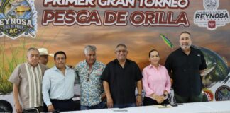 PRESENTAN PRIMER TORNEO DE PESCA DE ORILLA CON EL APOYO DEL GOBIERNO DE REYNOSA