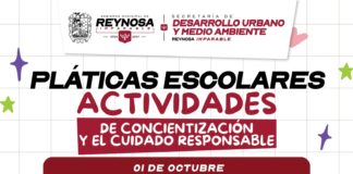 OFRECE GOBIERNO DE REYNOSA PLÁTICAS ESCOLARES PARA PROTECCIÓN DE LA VIDA ANIMAL
